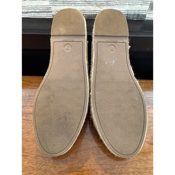 Universal Thread Pink Metallic/Rose Gold Espadrille Mules, Size 7 - Picture 6 of 6